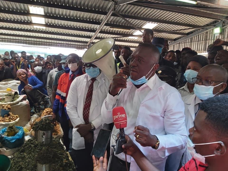 Local Government and Housing Minister, Garry Nkombo