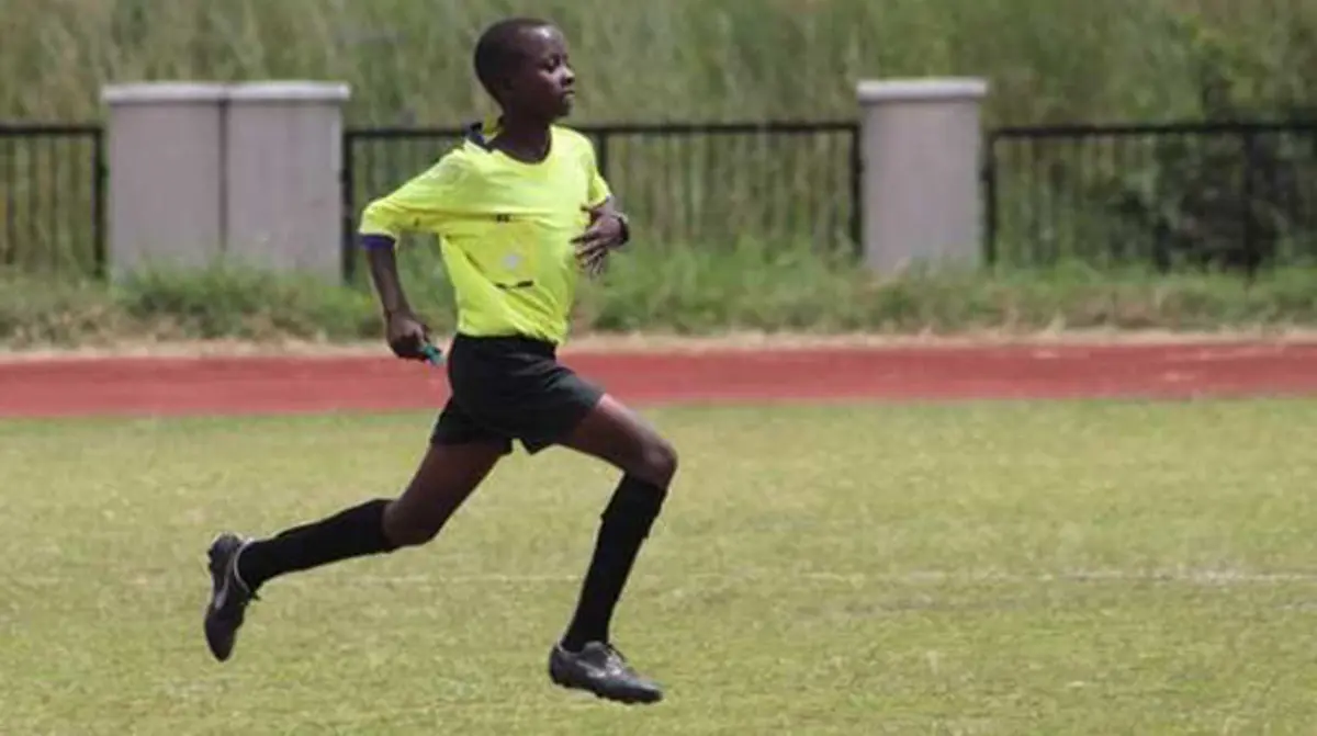 Zambia's 17-Year-Old Referee Gets Cosafa Invite 1 Zambia's 17-Year-Old referee Raphael Mbotela gets Cosafa Invite