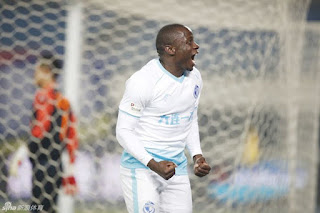 Phenomenal Mushekwi Scores Hattrick 1 Zhejiang Greentown star Nyasha Mushekwi