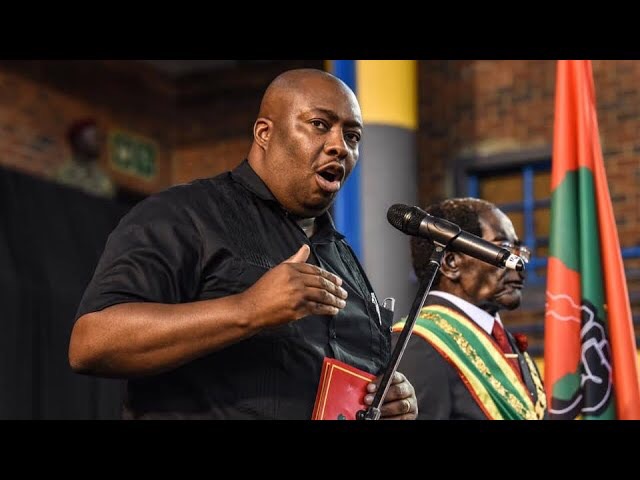 Kasukuwere Reportedly Met Journalists To Spread Propaganda 3 Kasukuwere speaking at a EFF event in honor of the late Robert Mugabe
