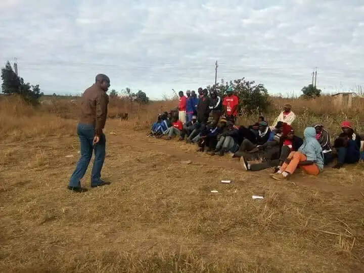 Gutu Advises Mnangagwa To Get Rid of Criminals Around Him 1 MDC-T Vice President Obert Gutu address a rally in Harare in June 2018
