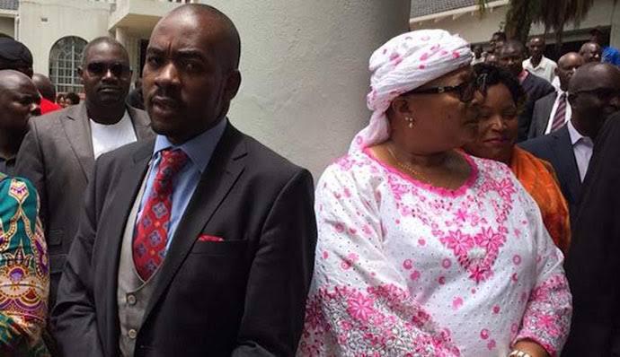 Chamisa Wins Court Case Against Khupe 2 Nelson Chamisa and Thokozani Khupe have been fighting over the control of the MDC party