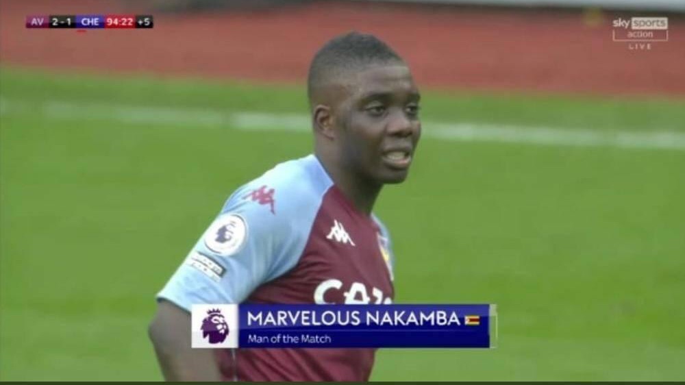 Nakamba shines in Aston Villa, Chelsea clash