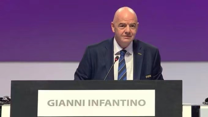 FIFA President Gianni Infantino
